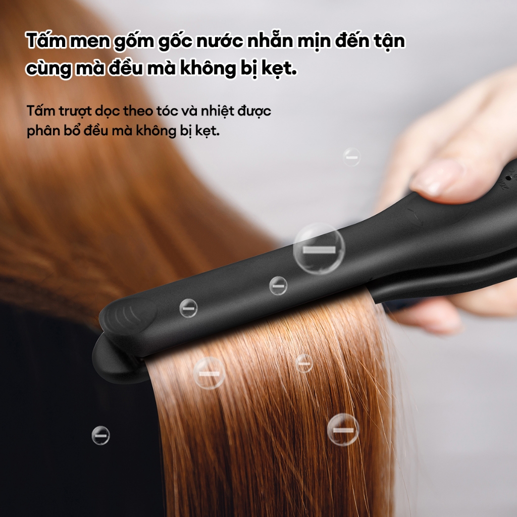 Ảnh Máy duỗi tóc, Máy tạo kiểu tóc 3 trong 1, Máy duỗi tóc bên đa chức năng, Máy duỗi tóc mini HF029 3