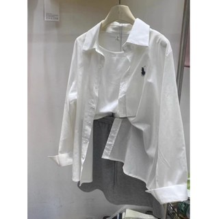 Áo sơ mi dài tay Cotton phong cách Hàn Quốc dành cho nữ