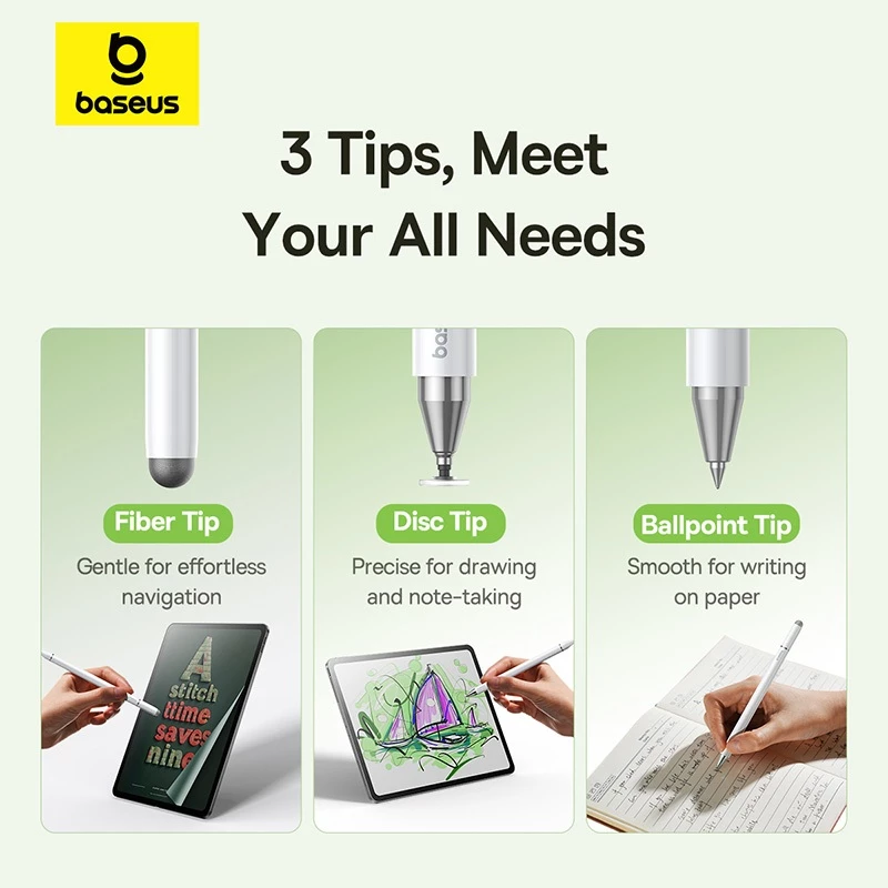 Baseus Smooth Writing III Stylus Point Stylus Point Stylus cho màn hình cảm ứng