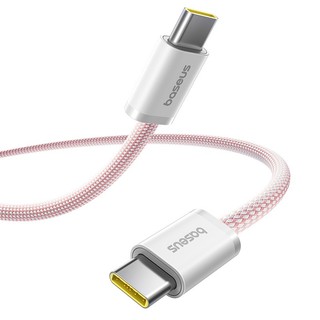 Cáp Baseus 100W PD USB C Sang USB Type C Cho Điện Thoại 15 Sạc Nhanh Cho Macbook Samsung