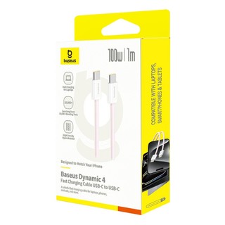 Cáp Baseus 100W PD USB C Sang USB Type C Cho Điện Thoại 15 Sạc Nhanh Cho Macbook Samsung
