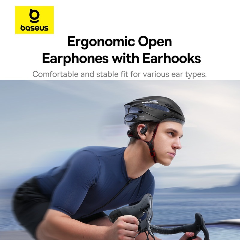 Tai nghe Baseus Eli 10i Fit Open-Ear TWS Bluetooth 5.4 – Thiết Kế Thể Thao, Chống Nước IP54 | BigBuy360 - bigbuy360.vn
