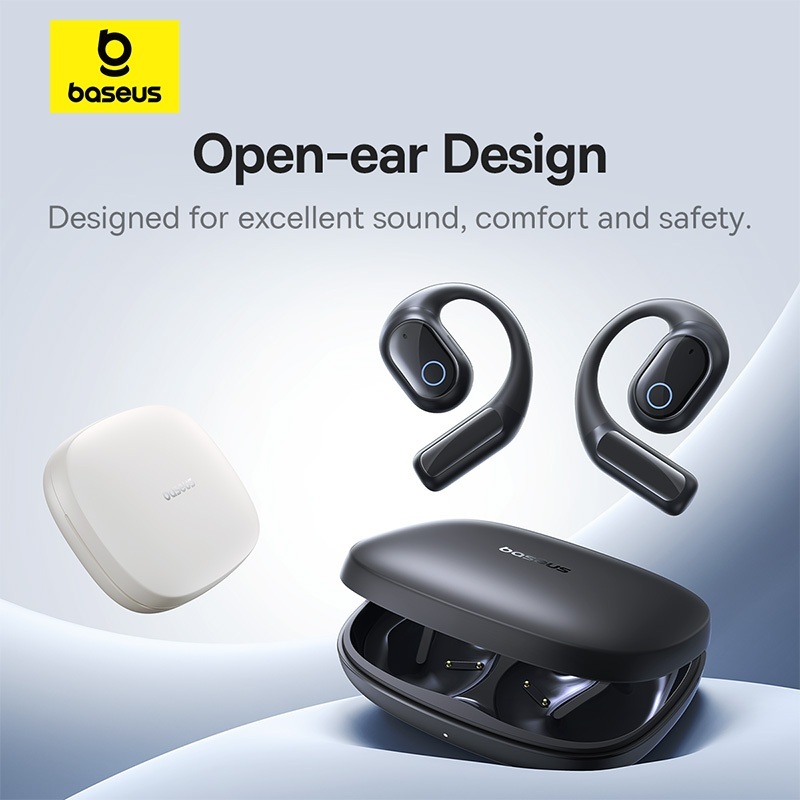 Tai nghe Baseus Eli 10i Fit Open-Ear TWS Bluetooth 5.4 – Thiết Kế Thể Thao, Chống Nước IP54 | BigBuy360 - bigbuy360.vn