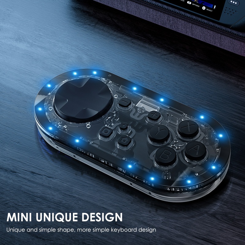 Bộ điều khiển trò chơi Mini không dây Maoedge Tay cầm chơi Game Bluetooth cho Nintendo Switch PC Android iOS Bộ điều khiển