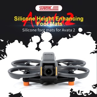 Dành cho DJI Avata 2, miếng đệm chân silicon chuyên dụng được thiết kế để tăng chiều cao và bảo vệ nhẹ cho phụ kiện máy bay không người lái