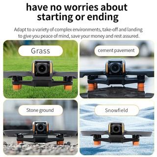 Dành cho DJI Avata 2, miếng đệm chân silicon chuyên dụng được thiết kế để tăng chiều cao và bảo vệ nhẹ cho phụ kiện máy bay không người lái