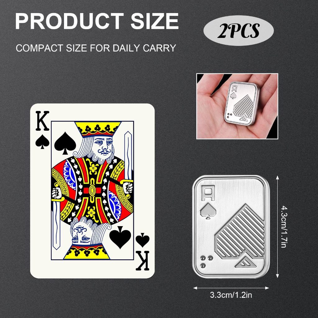 EDC Đẩy Thanh Trượt Kim Loại Fidget Chống Căng Thẳng Đồ Chơi Người Lớn Ngón Tay Spinner Poker Giảm Lo Âu Đồ Chơi Di Động Pop Từ Thanh Trượt Trò Chơi