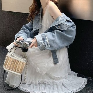 Phụ Nữ Thanh Lịch Mùa Hè Thường Ngày Ren Trơn Đầm Maxi Dài Có Sẵn Hàng Mới