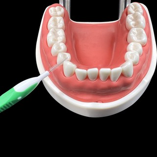 5 Cái / gói I-Type Orthodontic Dental Interdental Brush Ultra-Fine Correction Massage Tool Răng Khoảng Cách Bàn Chải Làm Sạch 0.7MM