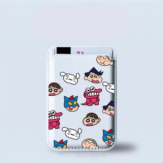 Hoạt Hình Dễ Thương Crayon Shin-chan Họa Tiết avatar Ví Đựng Thẻ Cho iPhone 15pro 15promax 14 14promax 14 Pro 16 16 16 plus 16 Pro Max