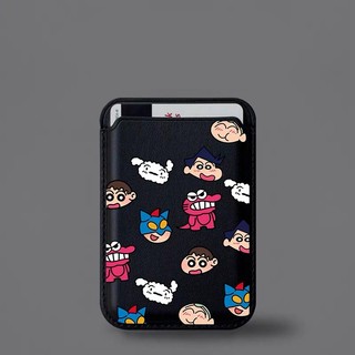 Hoạt Hình Dễ Thương Crayon Shin-chan Họa Tiết avatar Ví Đựng Thẻ Cho iPhone 15pro 15promax 14 14promax 14 Pro 16 16 16 plus 16 Pro Max