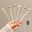Kẹp tóc phong cách Trung Quốc cổ xưa, cuộn tóc hiện đại, trang trí lắc bước, khí chất