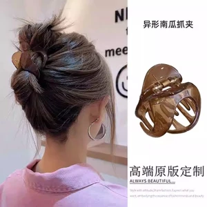 Người Ngoài Hành Tinh Bí Ngô Lấy Kẹp 2024 Phiên Bản Mới Đầu Phía Sau Cá Mập Kẹp Nhỏ Phụ Kiện Tóc Trung Bình
