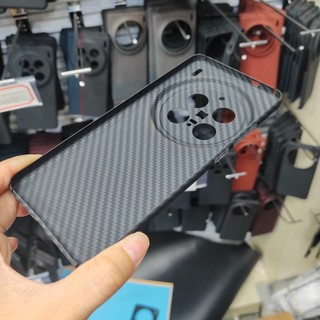 Vỏ Carbon Sợi Aramid Thật Cho Vivo X200 Pro X200 Mini Siêu Mỏng Chống Rơi Bảo Vệ Chống Sốc Ốp Lưng Vỏ Điện Thoại