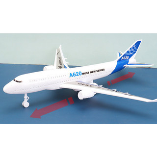 Mô Hình Máy Bay Airbus H620 Cỡ Lớn Có Đèn Và Âm Thanh Vui Nhộn Cho Bé