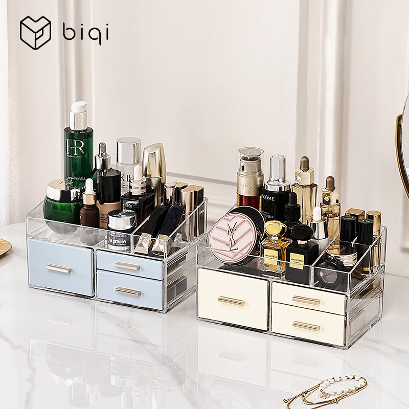 Hộp đựng đồ trang điểm CASEGRACE Ngăn kéo bàn đa năng Hộp đựng mỹ phẩm Hộp đựng chăm sóc da Bekas Solek