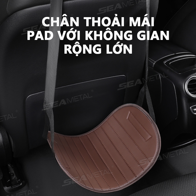 Võng gác chân treo ghế ô tô SEAMETAL dây đai treo gác chân nghỉ ngơi xe hơi, văn phòng