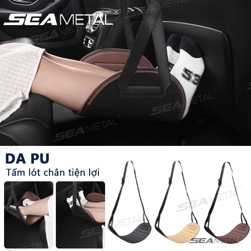 Võng gác chân treo ghế ô tô SEAMETAL dây đai treo gác chân nghỉ ngơi xe hơi, văn phòng