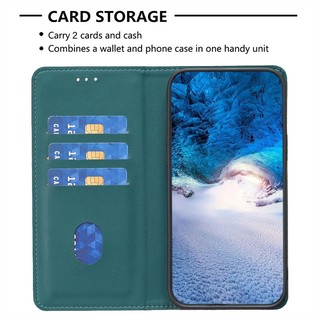 Dành Cho Redmi Note 12 12S 13 14 Pro Plus Turbo 4G 5G Vỏ Da Ví Lật Giá Đỡ Khe Cắm Thẻ Bao Da