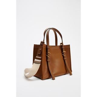 Zara Phong Cách Mới Mini Túi Vuông Nhỏ Thời Trang Vải PU Túi Đeo Vai Cô Gái Túi Messenger