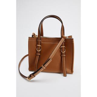 Zara Phong Cách Mới Mini Túi Vuông Nhỏ Thời Trang Vải PU Túi Đeo Vai Cô Gái Túi Messenger