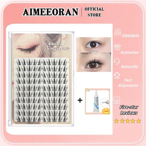 💖Sẵn sàng vận chuyển+COD💖10 Hàng Lông Mi Giả Hộp Siêu Mỏng Và Tự Nhiên Chia Lông Mi Giả Dành Cho Người Mới Bắt Đầu