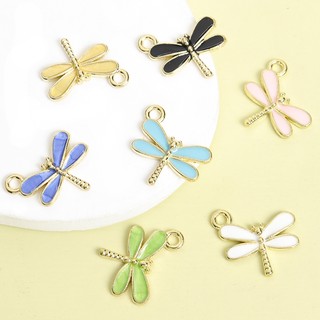 20 Chiếc Sống Động Nhiều Màu Chuồn Chuồn Chuồn Men Thả Dầu Quyến Rũ DIY Thời Trang Vòng Cổ Bông Tai Vòng Chân Vòng Chân Dễ Thương Tạo Kiểu Côn Trùng Mặt Dây Chuyền Trang Trí Du Lịch Mùa Hè & Cắm Trại Phụ Kiện