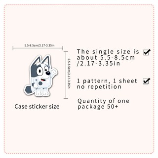 Bộ 50 Kawaii Chó Hoạt Hình Dán Graffiti Hành Lý Laptop Đàn Guitar Quà Tặng Nhật Ký Trang Trí Chống Thấm Nước