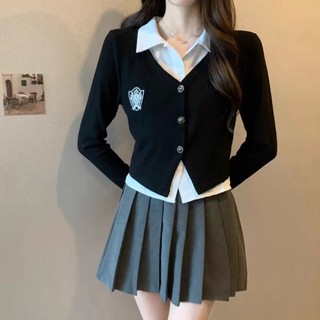 Áo sơ mi nữ dài tay dáng rộng phong cách Hàn Quốc