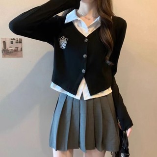 Áo sơ mi nữ dài tay dáng rộng phong cách Hàn Quốc