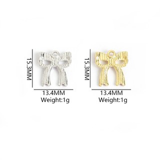 20 Chiếc Thời Trang Nhiều Màu Thắt Nơ Men Nhỏ Giọt Dầu Quyến Rũ, Mặt Dây Hợp Kim Nơ Sống Động Dễ Thương Cho DIY Phong Cách Công Chúa Ngọt Ngào Cô Gái Vòng Cổ Vòng Tay Bông Tai Móc Khóa Túi Phụ Kiện