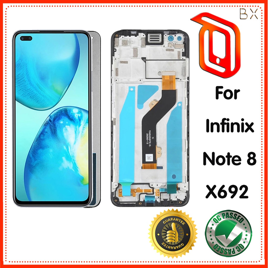 Dành Cho Infinix Note 8 X692 Màn Hình LCD Màn Hình Cảm Ứng Lắp Ráp LCD Linh Kiện Thay Thế