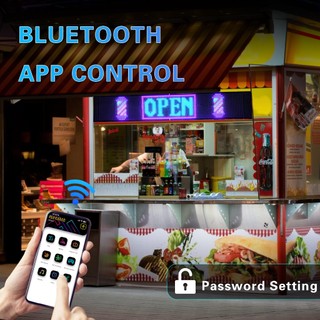 Rgb Linh Hoạt Màn Hình LED Bluetooth Có Thể Lập Trình Mềm Dây Đèn DIY Mặt nạ Mũ Quần Áo Túi Giày Từ Cuộn Ma Trận Màn Hình
