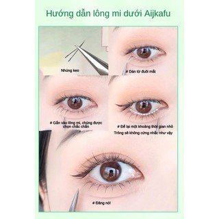 Sách Lông mi giả thuật sĩ tai mèo 32 hàng Dung lượng lớn tự ghép cho người mới tập tự nhiên