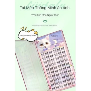 Sách Lông mi giả thuật sĩ tai mèo 32 hàng Dung lượng lớn tự ghép cho người mới tập tự nhiên