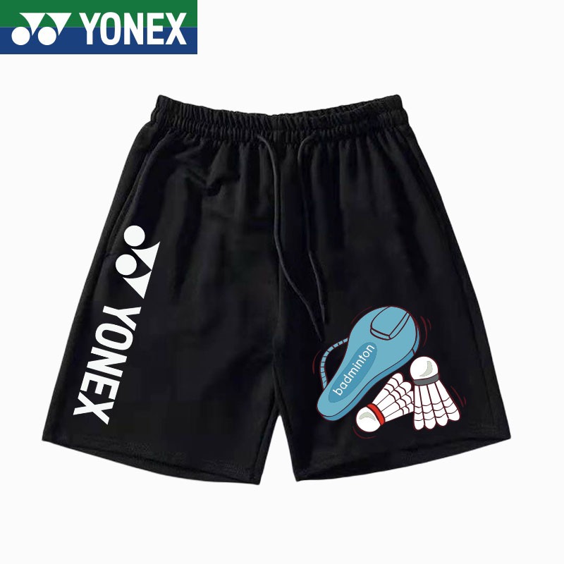 24 Quần Short Cầu Lông YONEX Mới Lưới Hút Mồ Hôi Nam Nữ Trẻ Em Bóng Chuyền Huấn Luyện Thi Đấu Thể Thao Quần Short