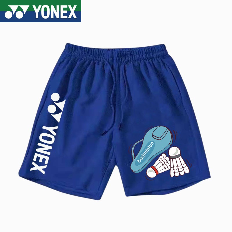 24 Quần Short Cầu Lông YONEX Mới Lưới Hút Mồ Hôi Nam Nữ Trẻ Em Bóng Chuyền Huấn Luyện Thi Đấu Thể Thao Quần Short