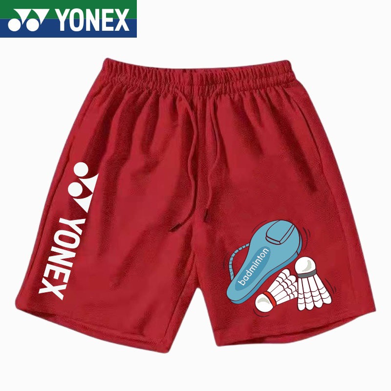 24 Quần Short Cầu Lông YONEX Mới Lưới Hút Mồ Hôi Nam Nữ Trẻ Em Bóng Chuyền Huấn Luyện Thi Đấu Thể Thao Quần Short