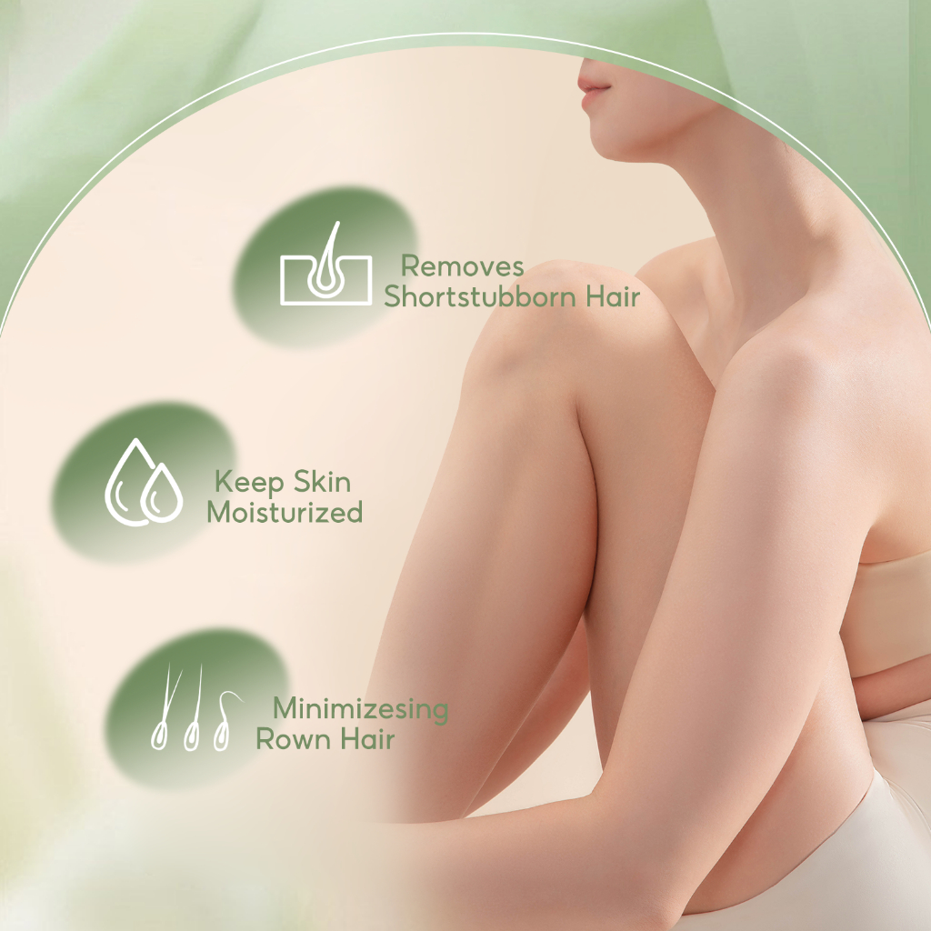 Ảnh Kem tẩy lông SUMAX Kem tẩy lông toàn thân Thành phần thực vật Không gây kích ứng Loại bỏ lông không đau 2