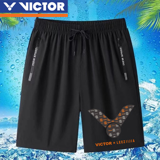 2025 Mới Ice-silk Quần Short Victor Quần Short Cầu Lông Cho Nam Nữ Trẻ Em Quần Short Thể Thao