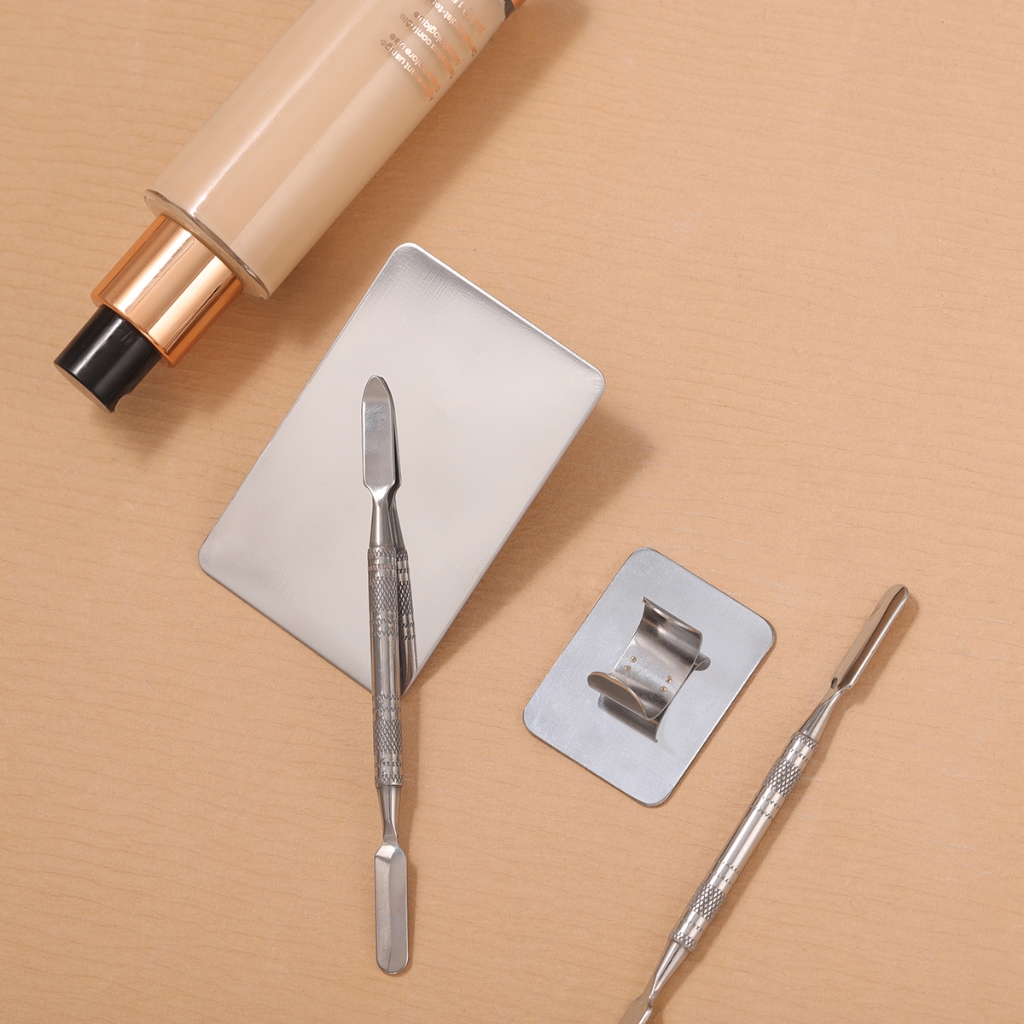 Đánh Giá Bộ Bảng Trộn Kem Nền OVW TSP01 Thép Không Gỉ - Bí Quyết Pha Chế Makeup Chuyên Nghiệp