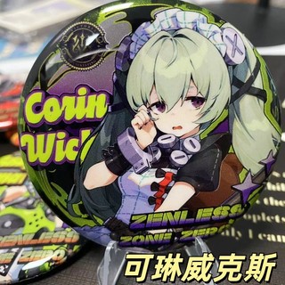 Trò Chơi Zenless Zone Zero Anby Nicole Huy Hiệu Trâm Cài Cosplay Chân Phụ Kiện Thời Trang Quà Tặng Bộ Sưu Tập