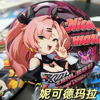 Trò Chơi Zenless Zone Zero Anby Nicole Huy Hiệu Trâm Cài Cosplay Chân Phụ Kiện Thời Trang Quà Tặng Bộ Sưu Tập