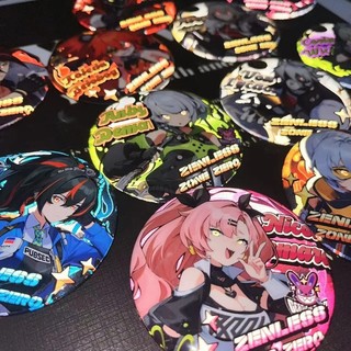 Trò Chơi Zenless Zone Zero Anby Nicole Huy Hiệu Trâm Cài Cosplay Chân Phụ Kiện Thời Trang Quà Tặng Bộ Sưu Tập