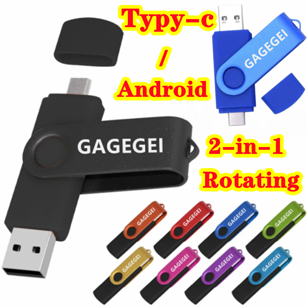 Loại C OTG USB 2 trong 1 2TB Pendrive Android OTG USB 1TB 128GB 64GB ...