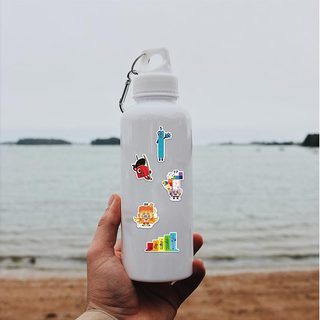 52 Chiếc Kỹ Thuật Số Khối Xây Dựng Miếng Dán Hoạt Hình Laptop Xe Đạp Đàn Guitar Ván Trượt Miếng Dán Chống Thấm Nước
