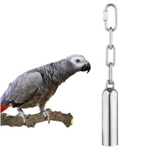 Đồ chơi vẹt Dây chuông lớn Cầu treo leo núi Đồ chơi chim bằng thép không gỉ