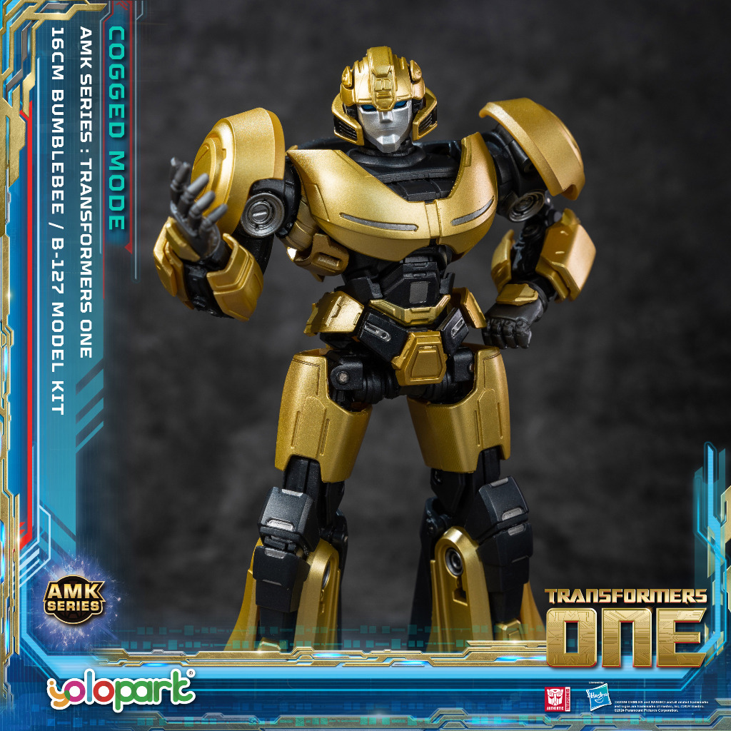 YOLOPARK Transformers Toys - Action figure Age of Extinction, serie AMK PRO, kit di modellini altamente articolati da 15 anni, senza conversione