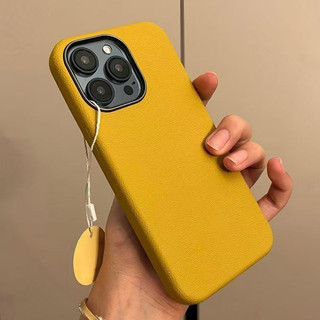 Ốp Điện Thoại Màu Trơn Cao Cấp Kết Cấu Da Mờ Sang Trọng Cho iPhone 16 15 14 13 12 11 Pro Max 14 15 16 Plus