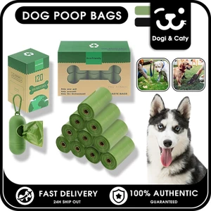 Túi đựng chất thải chó Rolls Pet thân thiện môi trường, phân hủy sinh học, dùng ngoài trời